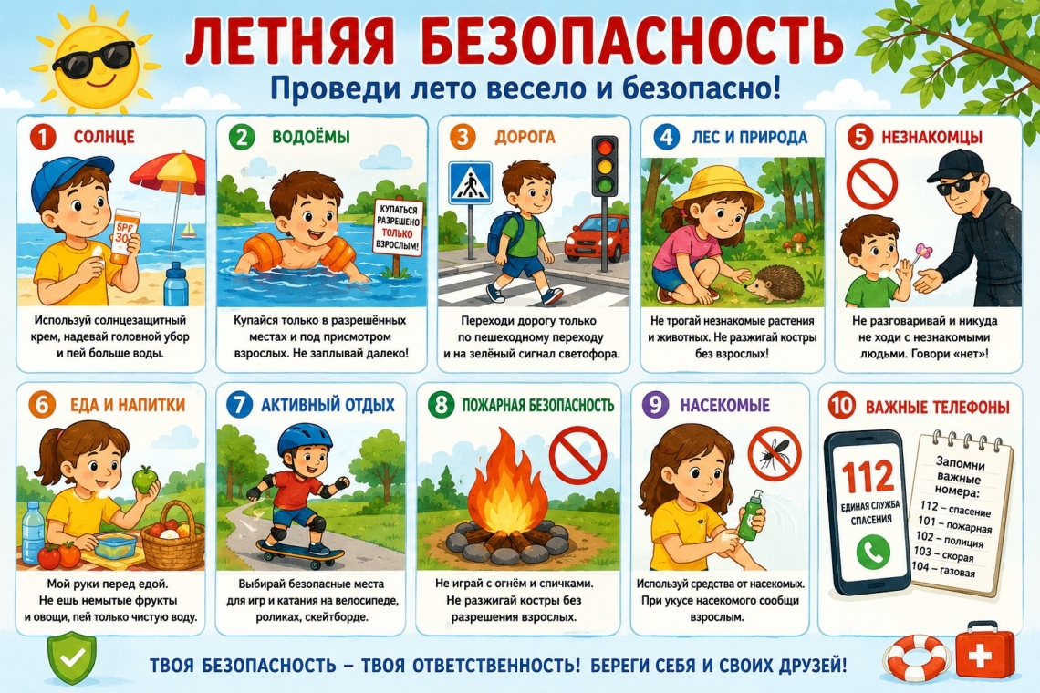 Летняя безопасность